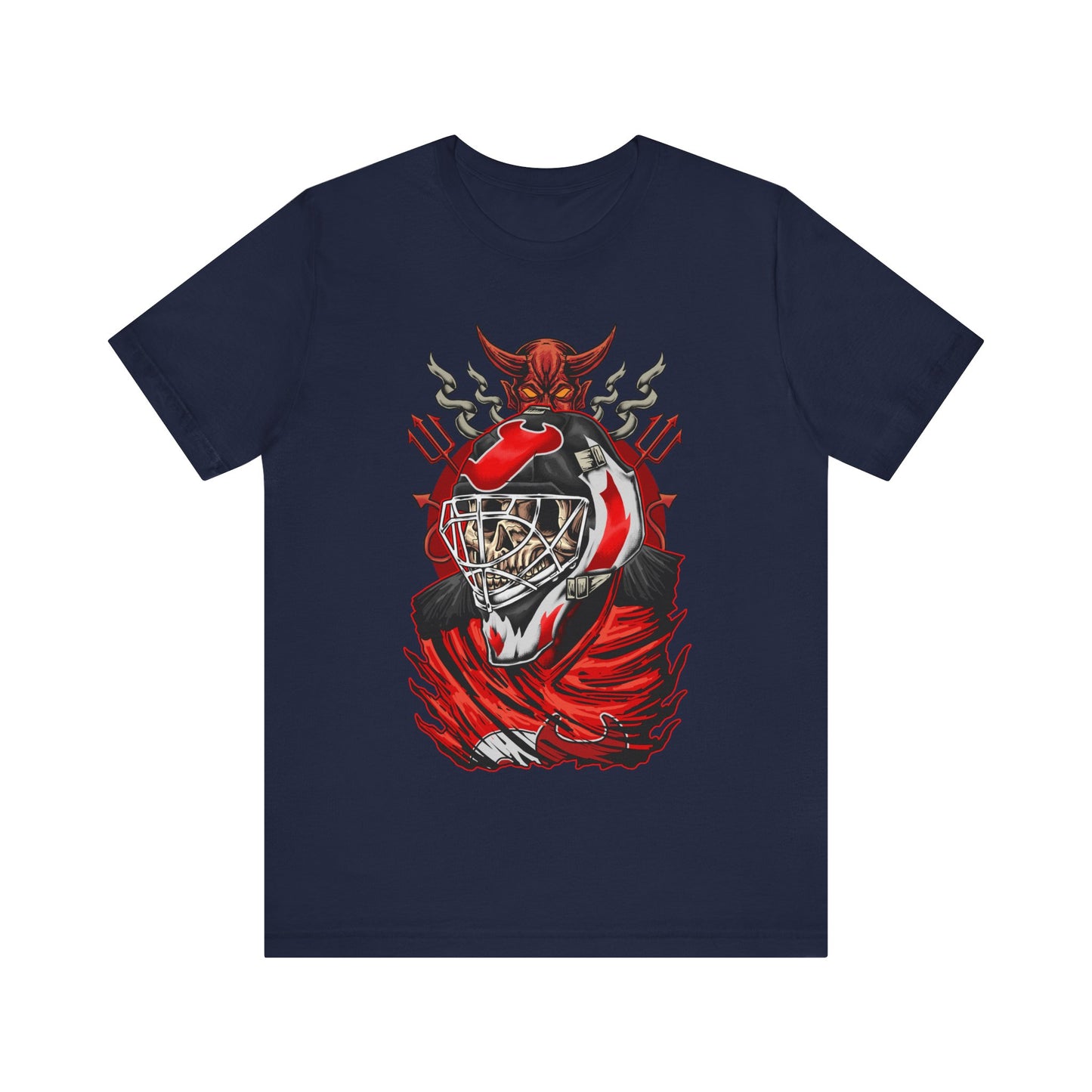 Hockey T-shirt - Brodeur skull