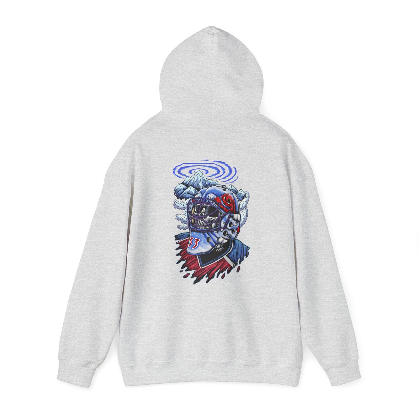 Hockey Hoodie - Roy skull