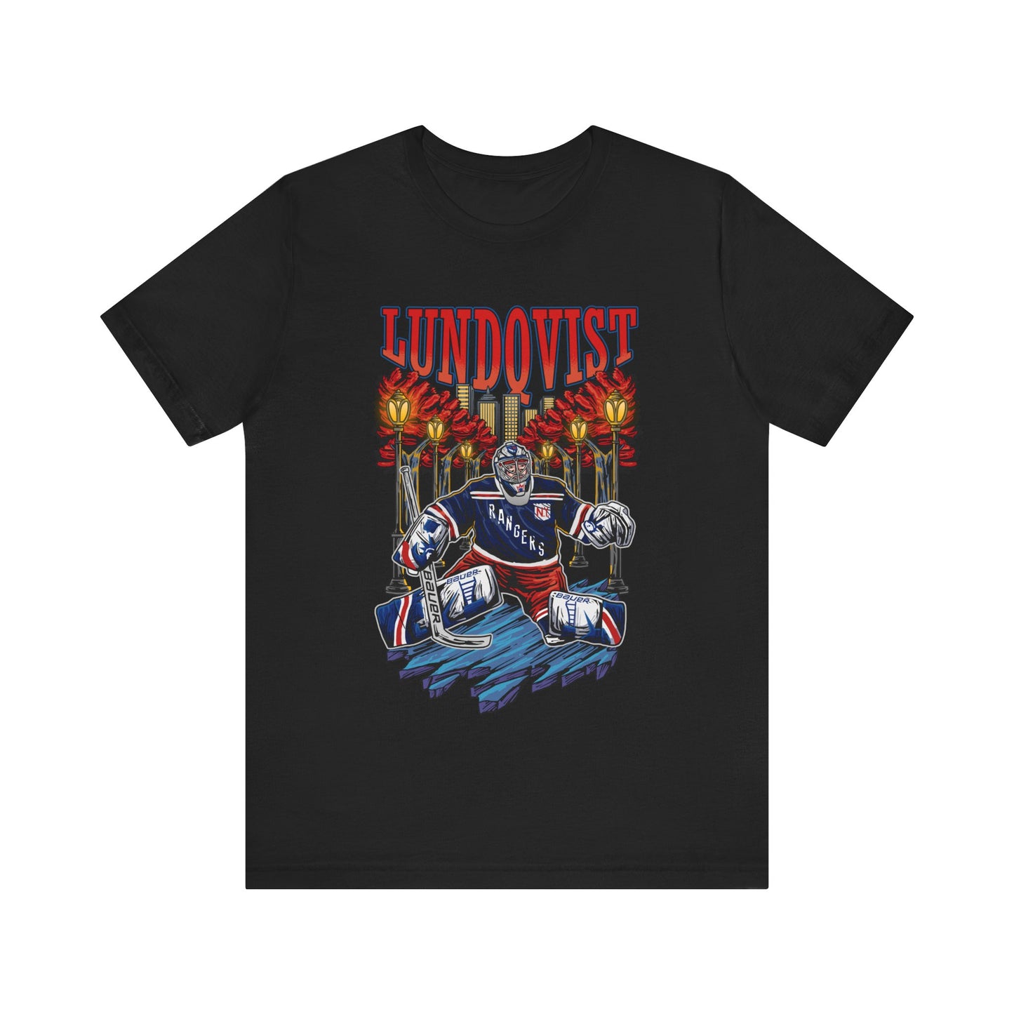 Hockey T-shirt - Lundqvist New York