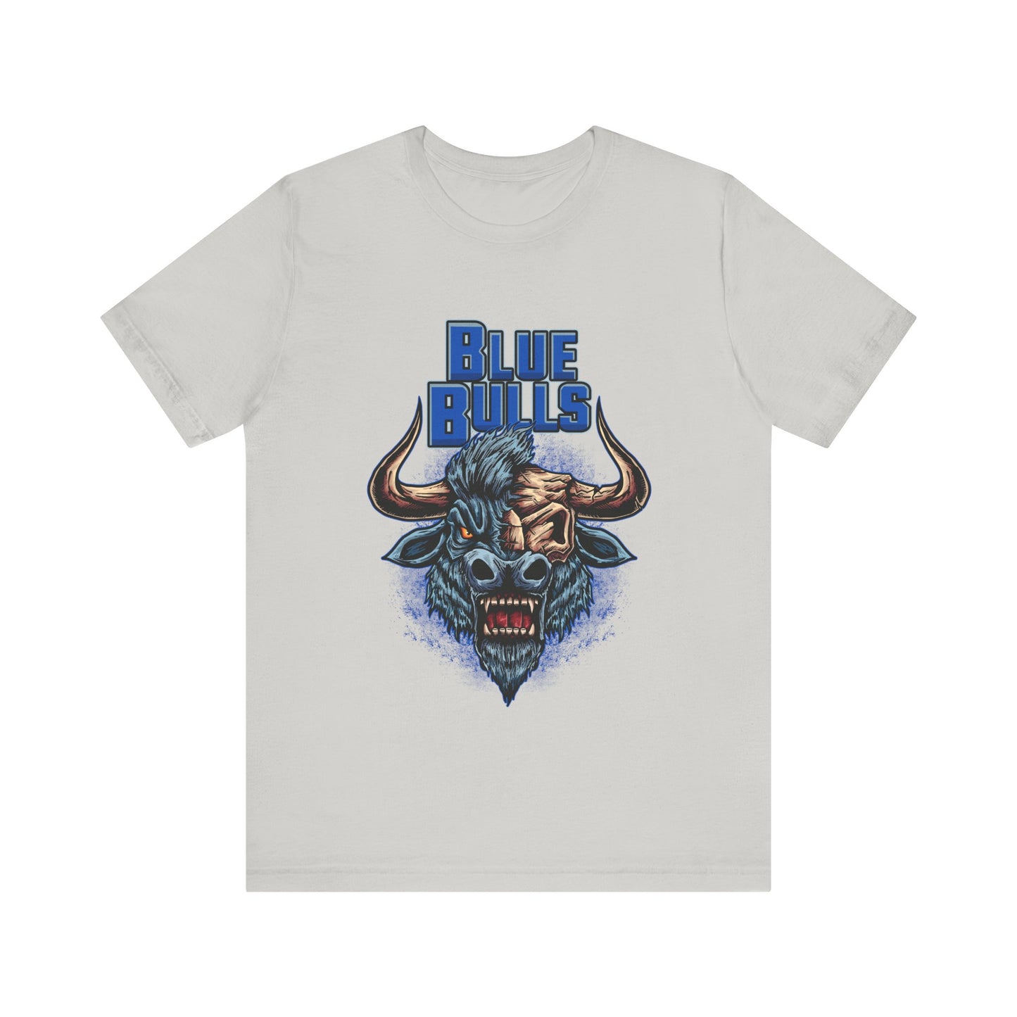 Hockey T-shirt - Blue Bulls Skull