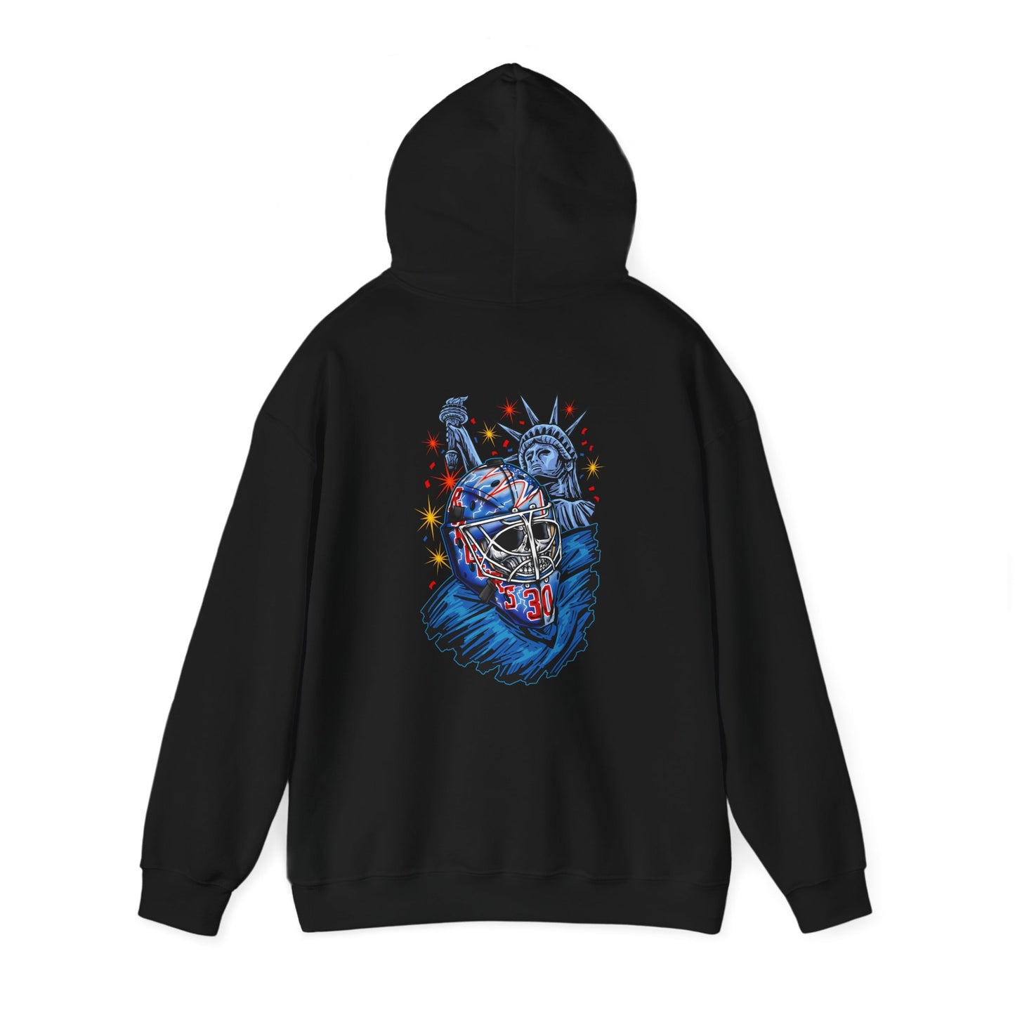 Hockey Hoodie - Lundqvist Skull