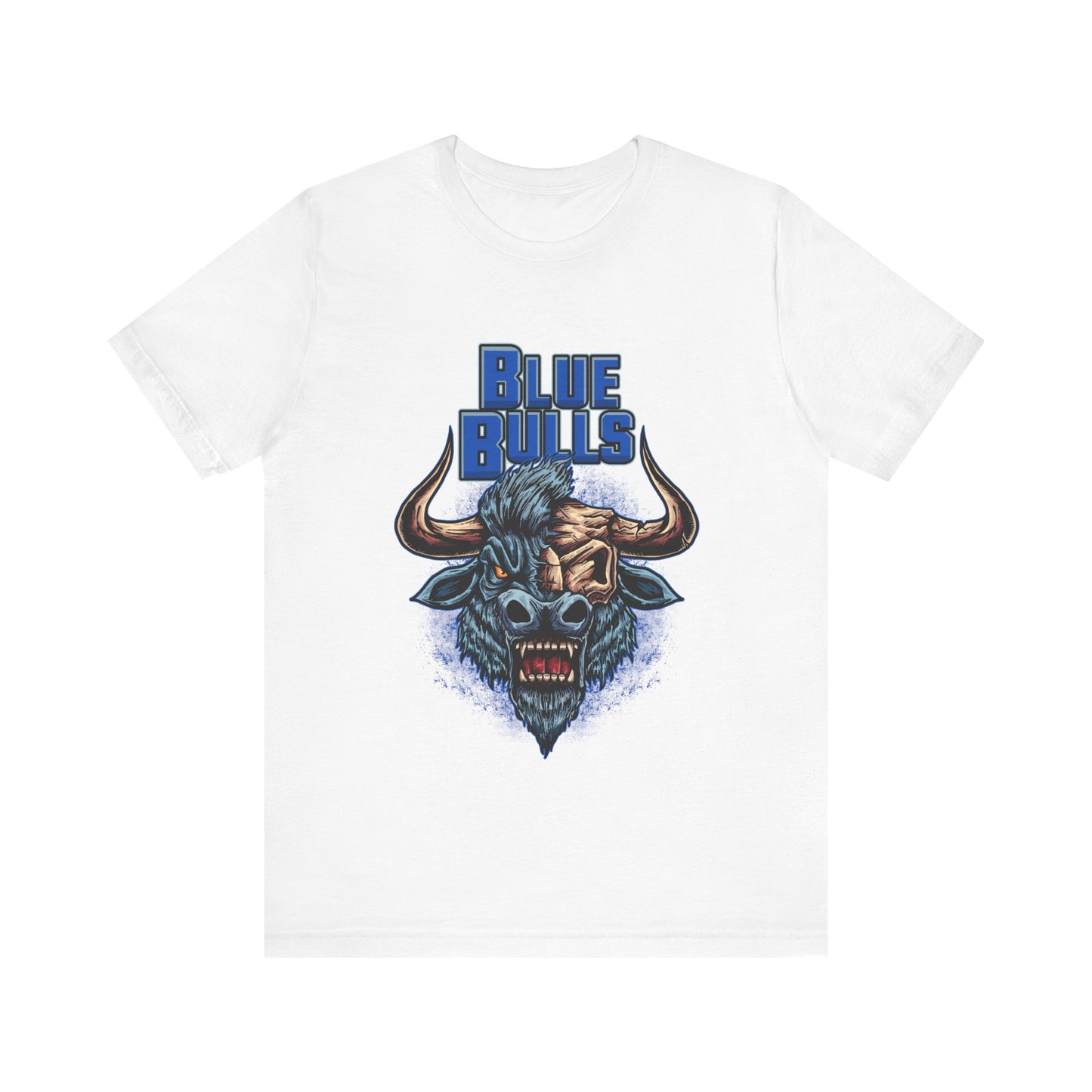 Hockey T-shirt - Blue Bulls Skull