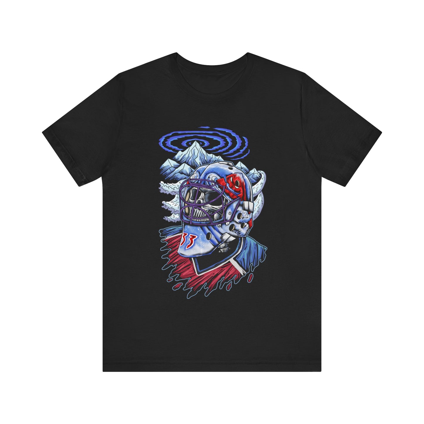 Hockey T-shirt Roy skull