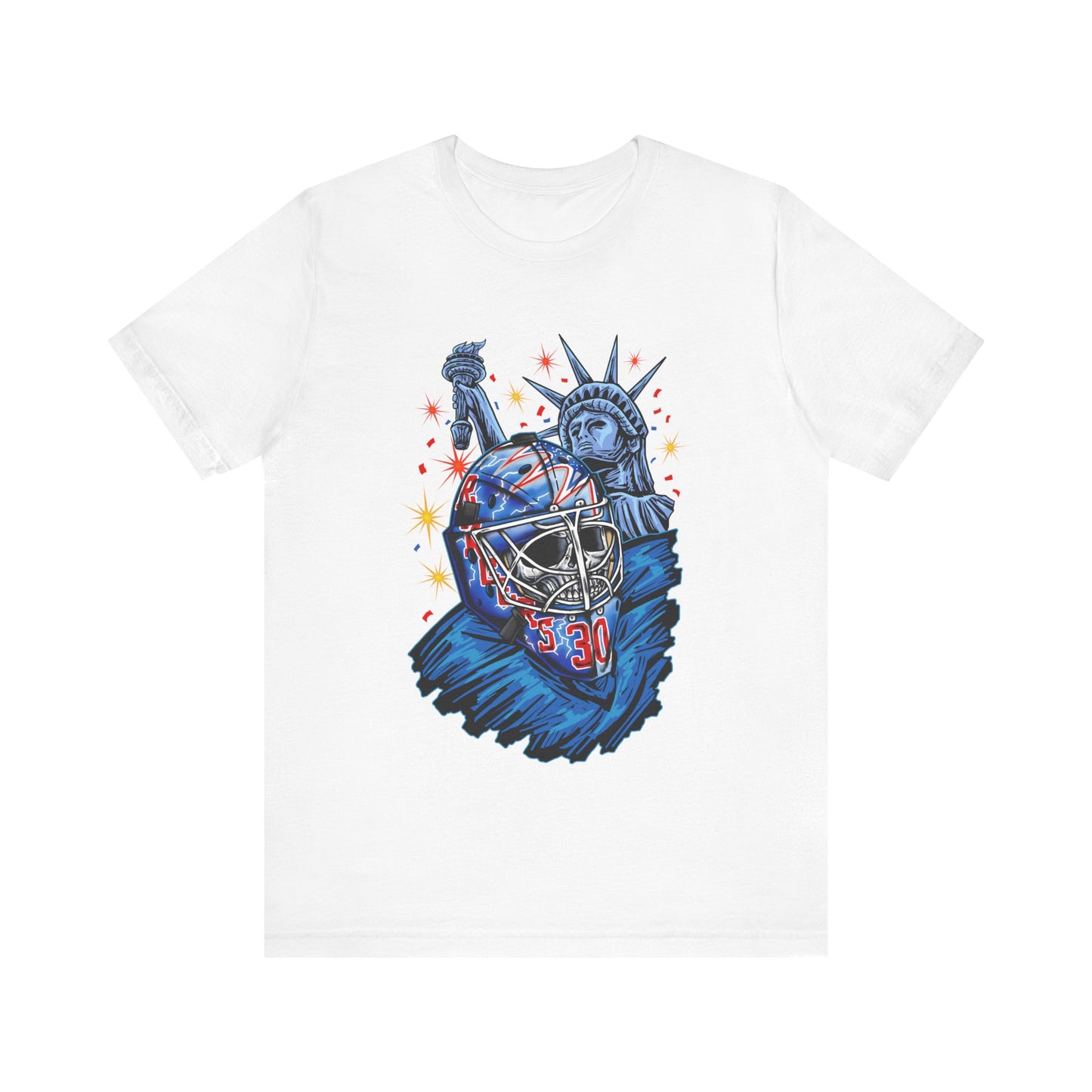 Hockey T-shirt - Lundqvist skull