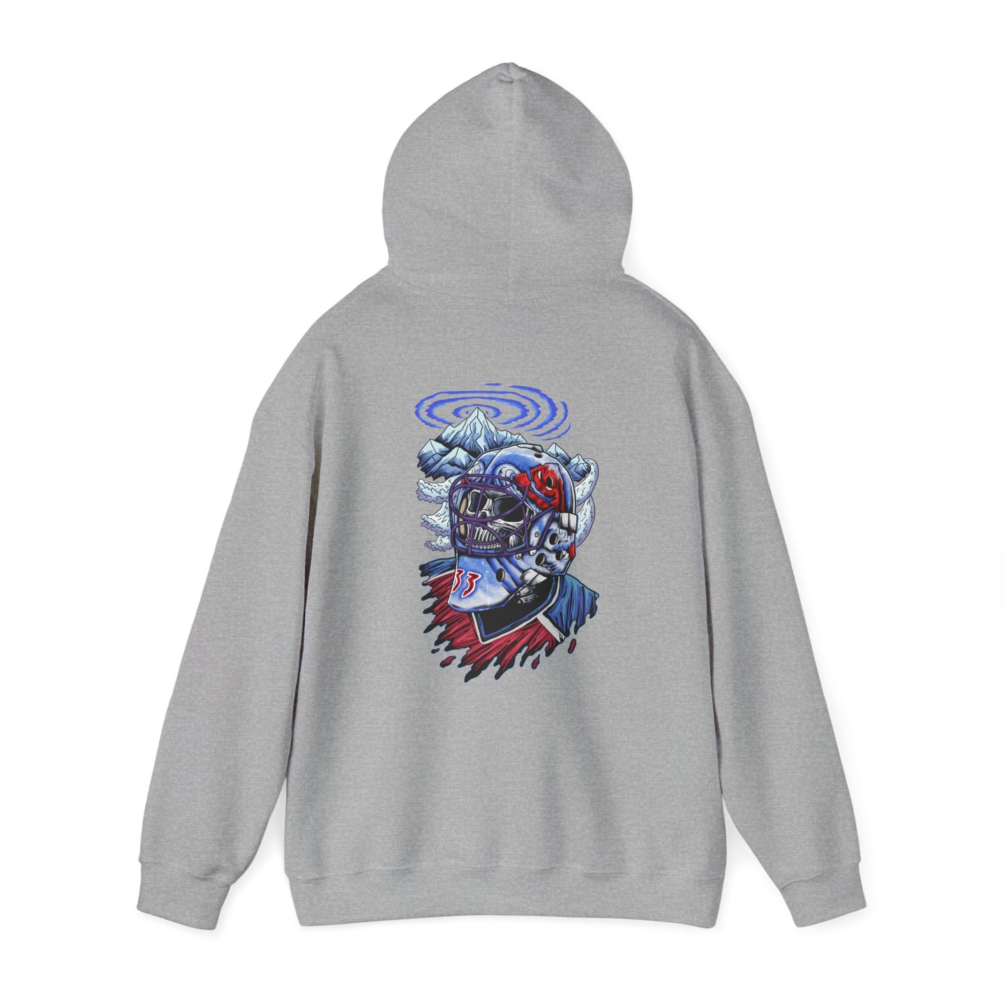 Hockey Hoodie - Roy skull