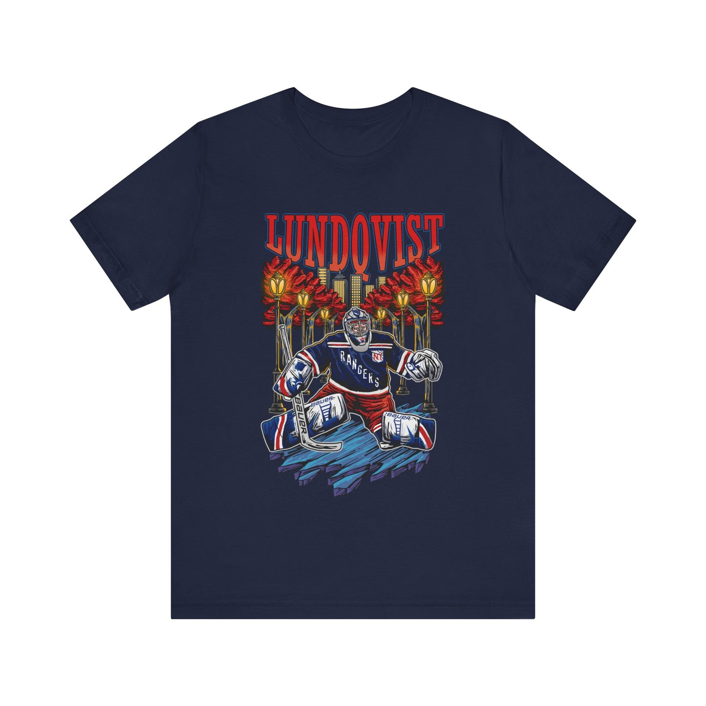 Hockey T-shirt - Lundqvist New York
