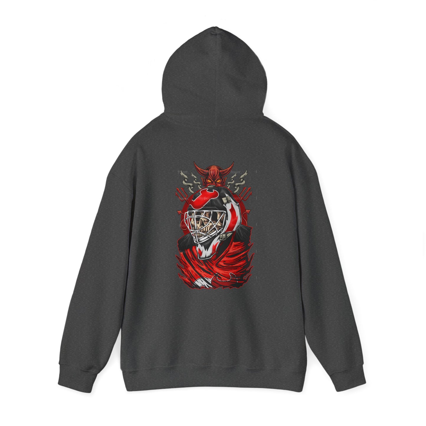 Hockey Hoodie - Brodeur Skull