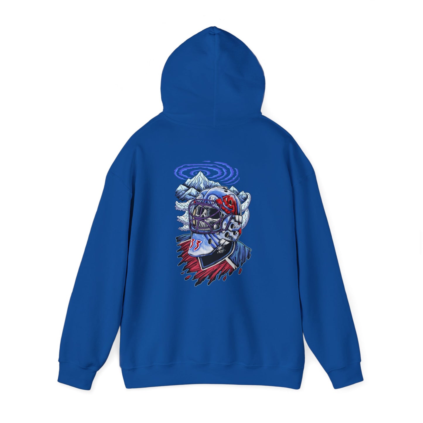 Hockey Hoodie - Roy skull