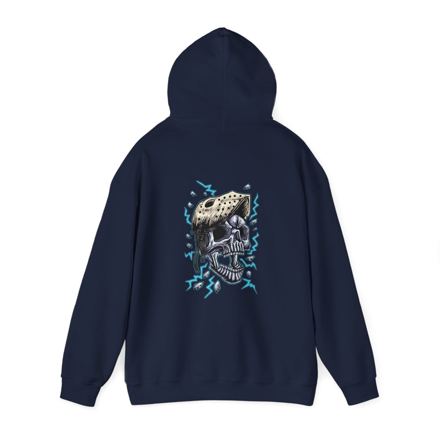 Hockey Hoodie - Vintage Skull