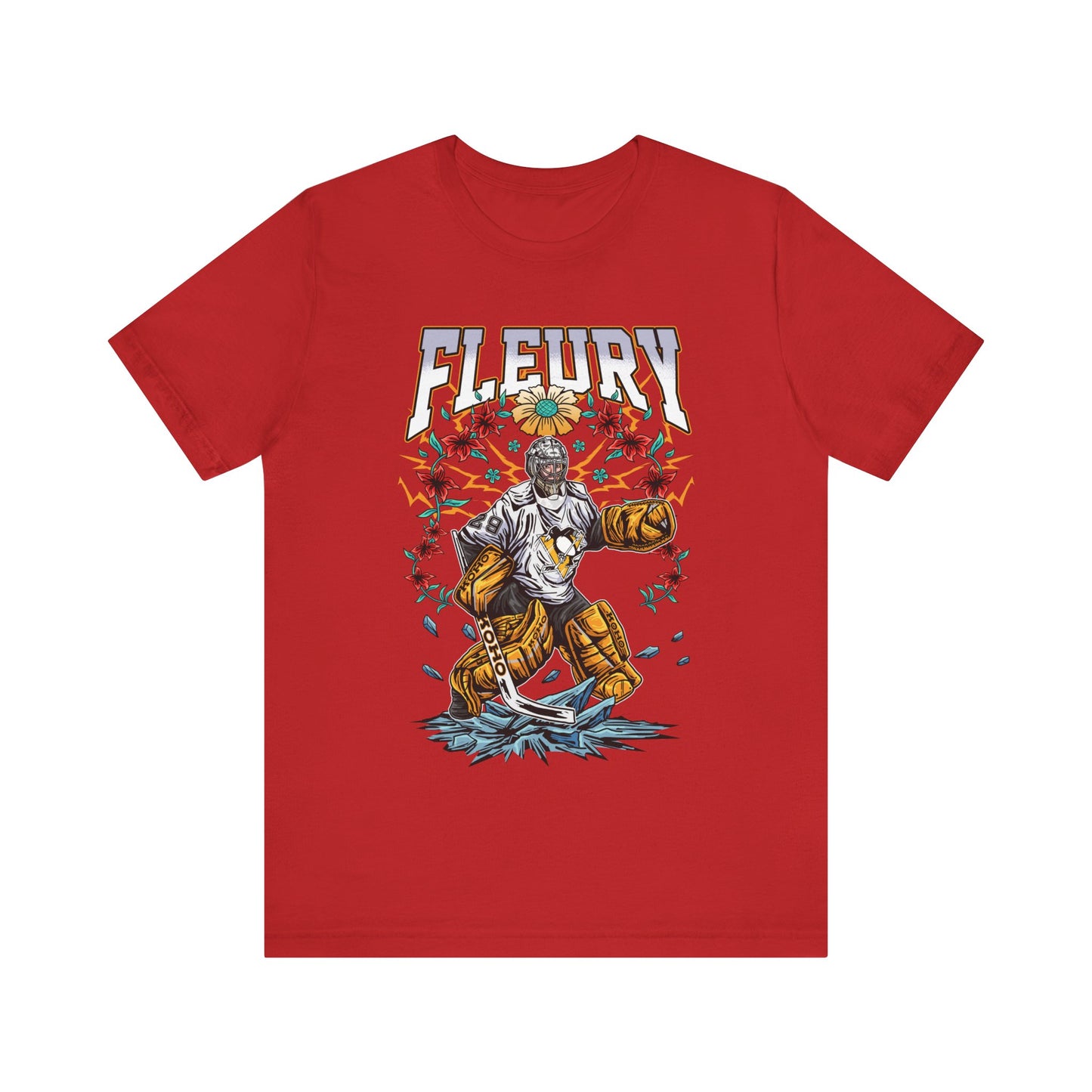 Hockey T-shirt - Fleury Flower