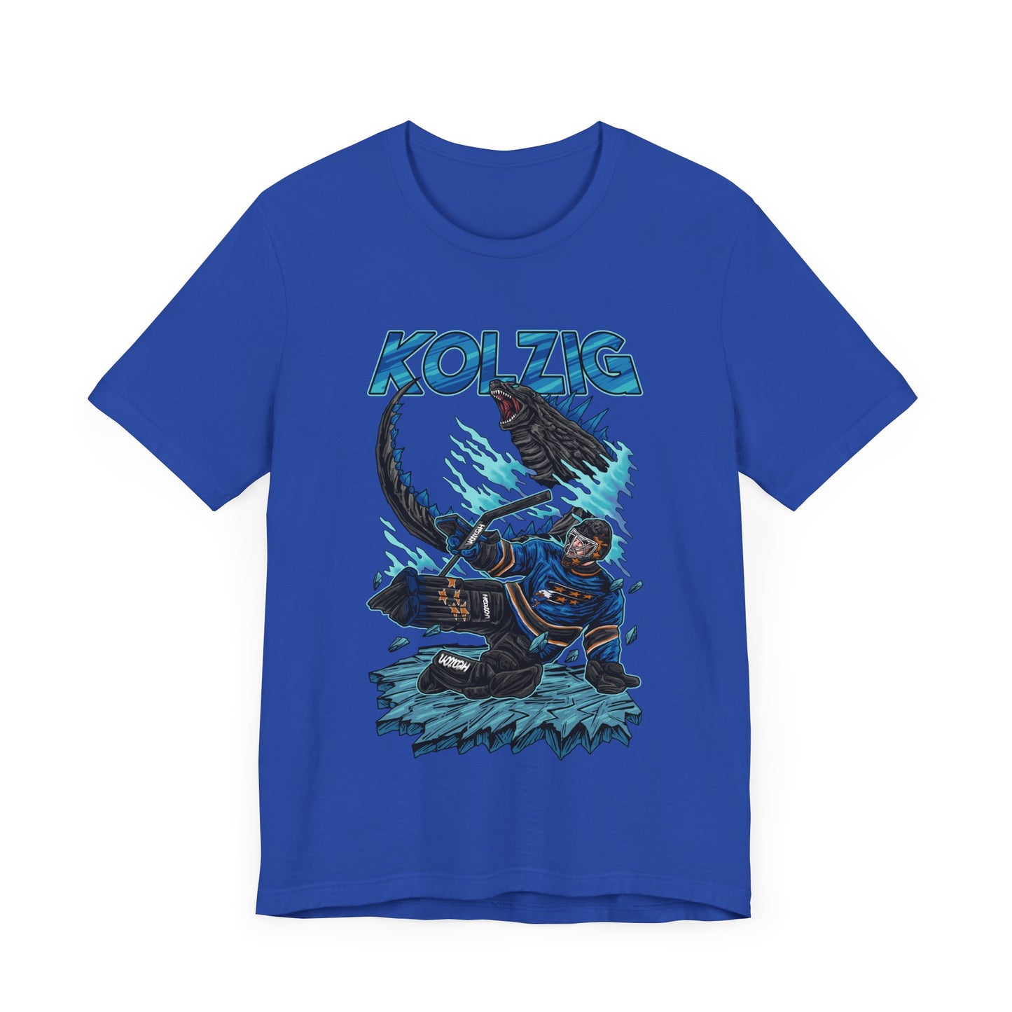 Hockey T-shirt - Kolzig Godzilla