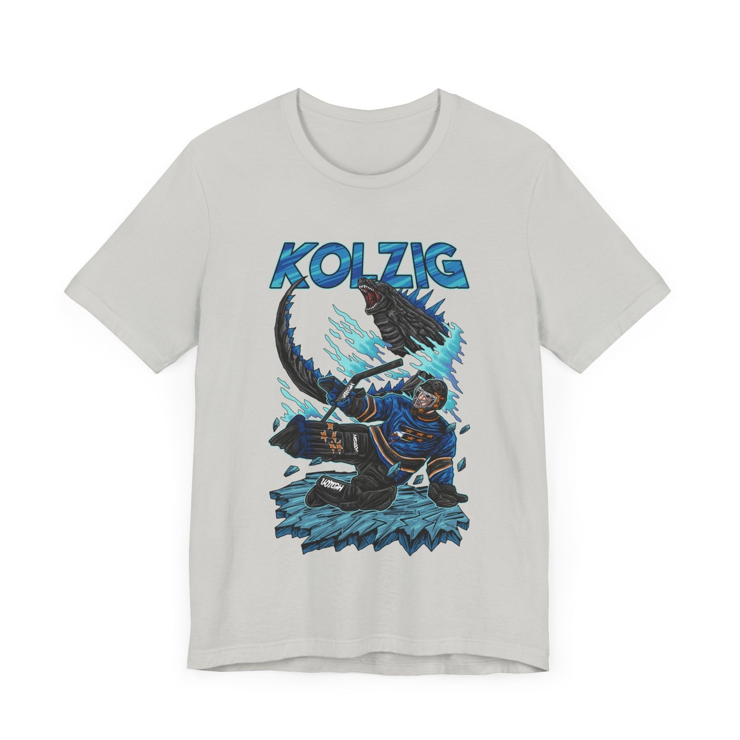 Hockey T-shirt - Kolzig Godzilla