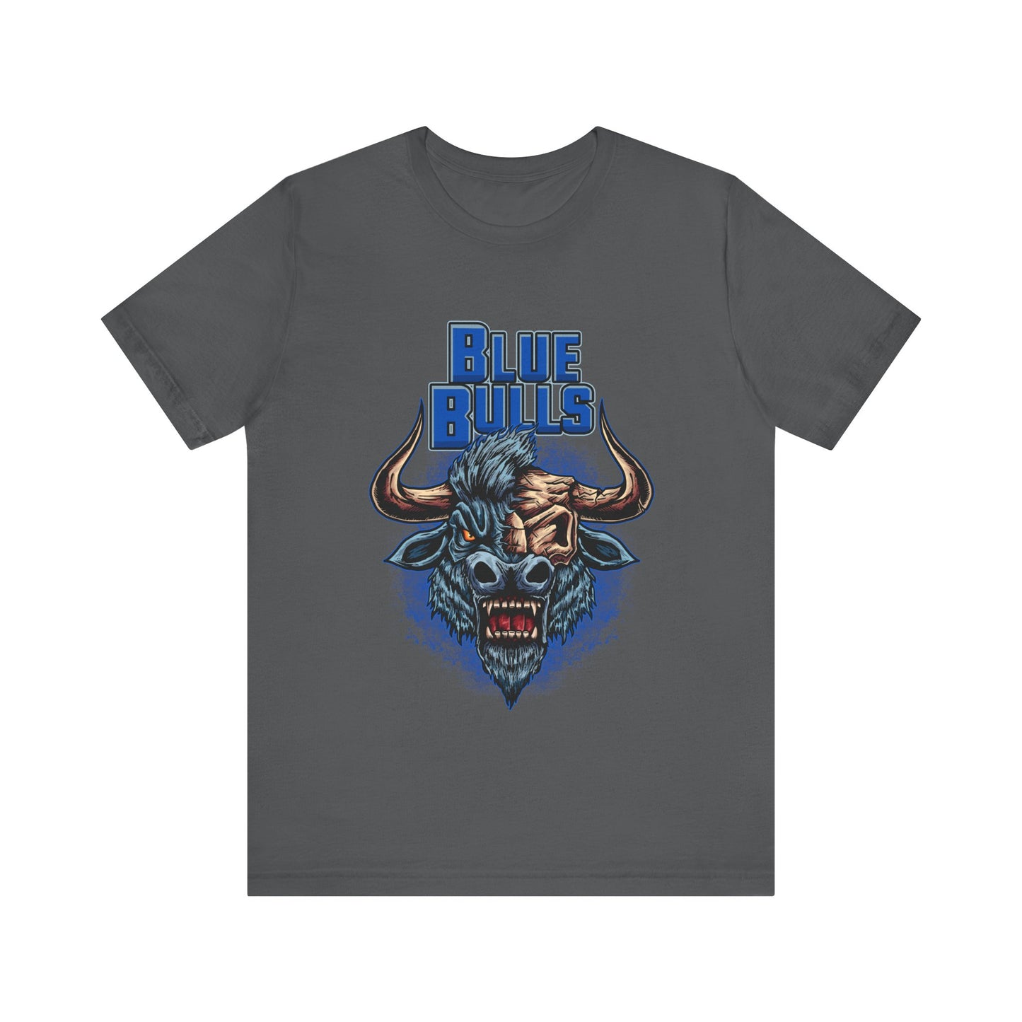Hockey T-shirt - Blue Bulls Skull