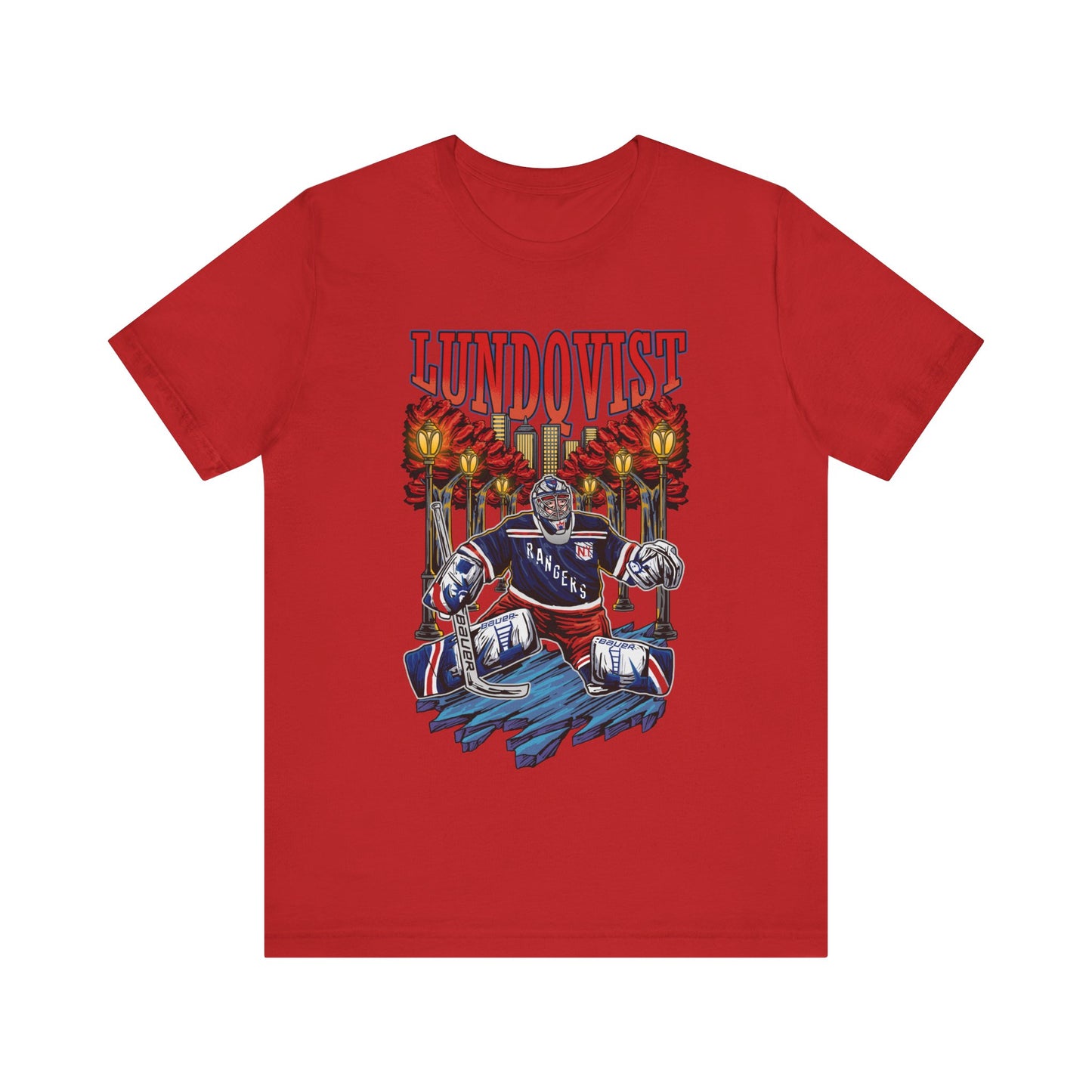 Hockey T-shirt - Lundqvist New York