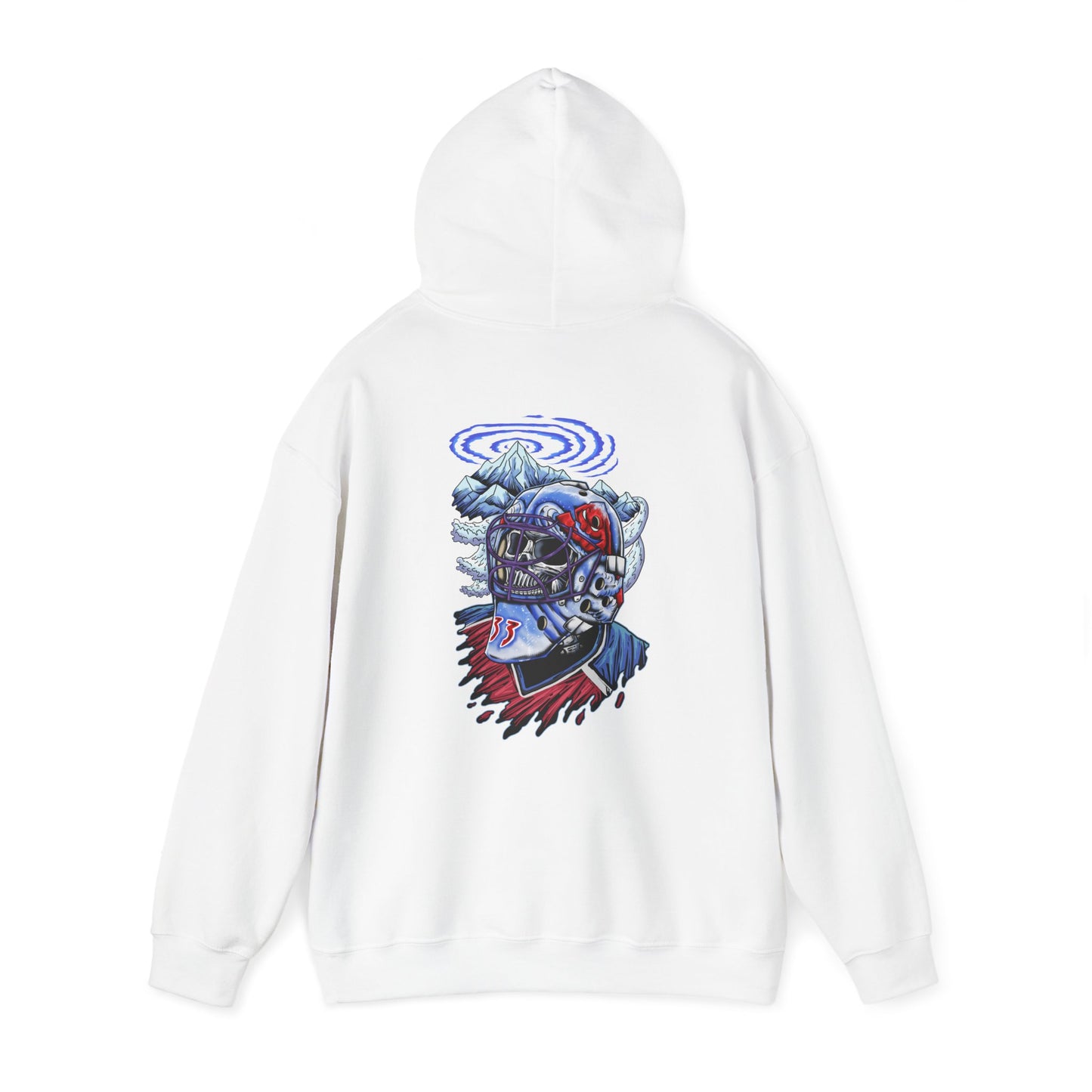 Hockey Hoodie - Roy skull