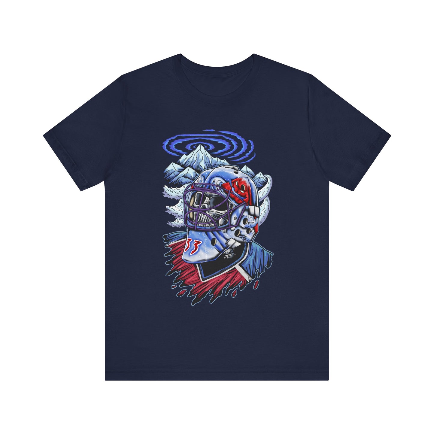Hockey T-shirt Roy skull