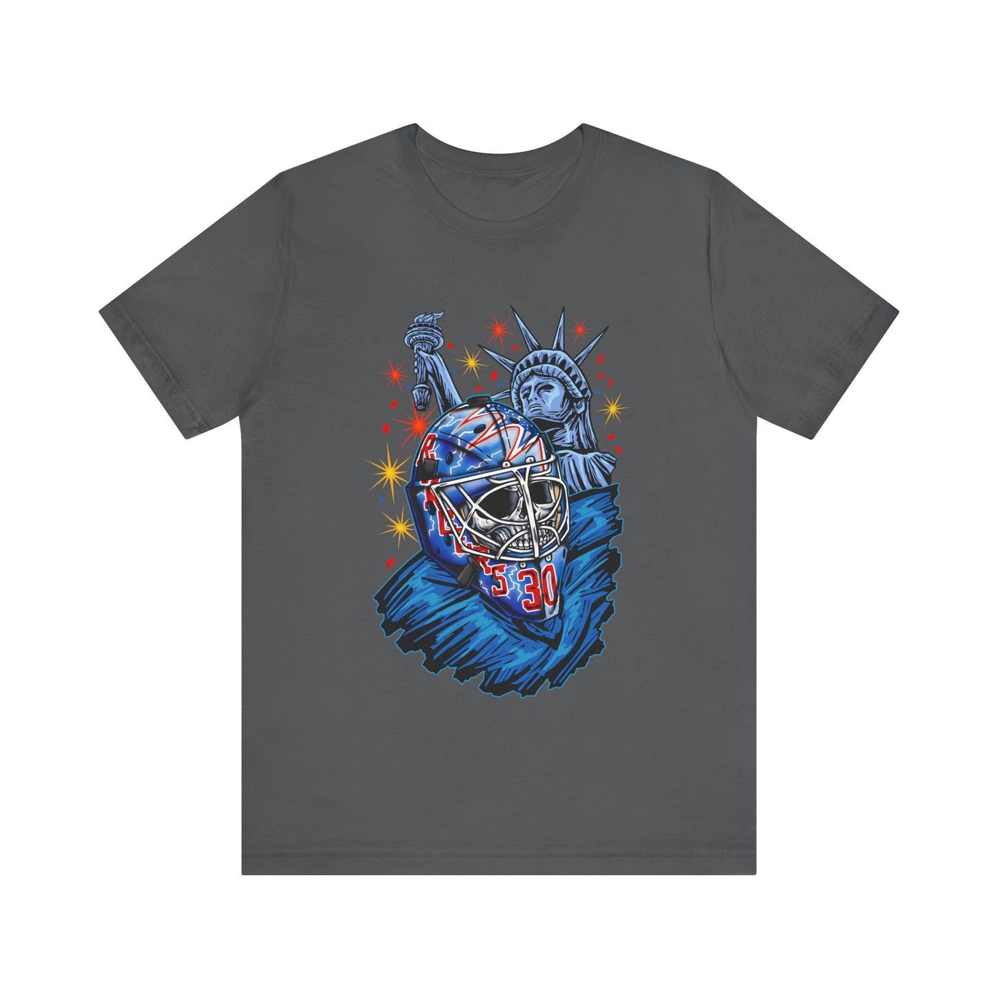 Hockey T-shirt - Lundqvist skull