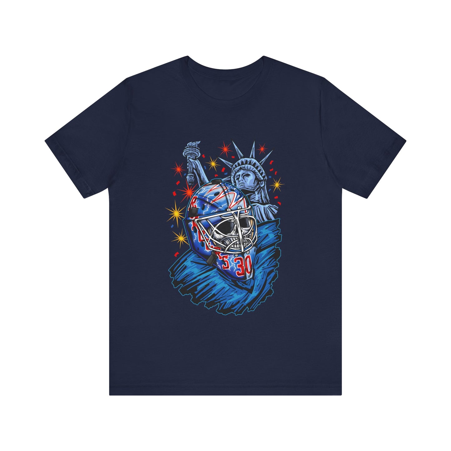 Hockey T-shirt - Lundqvist skull
