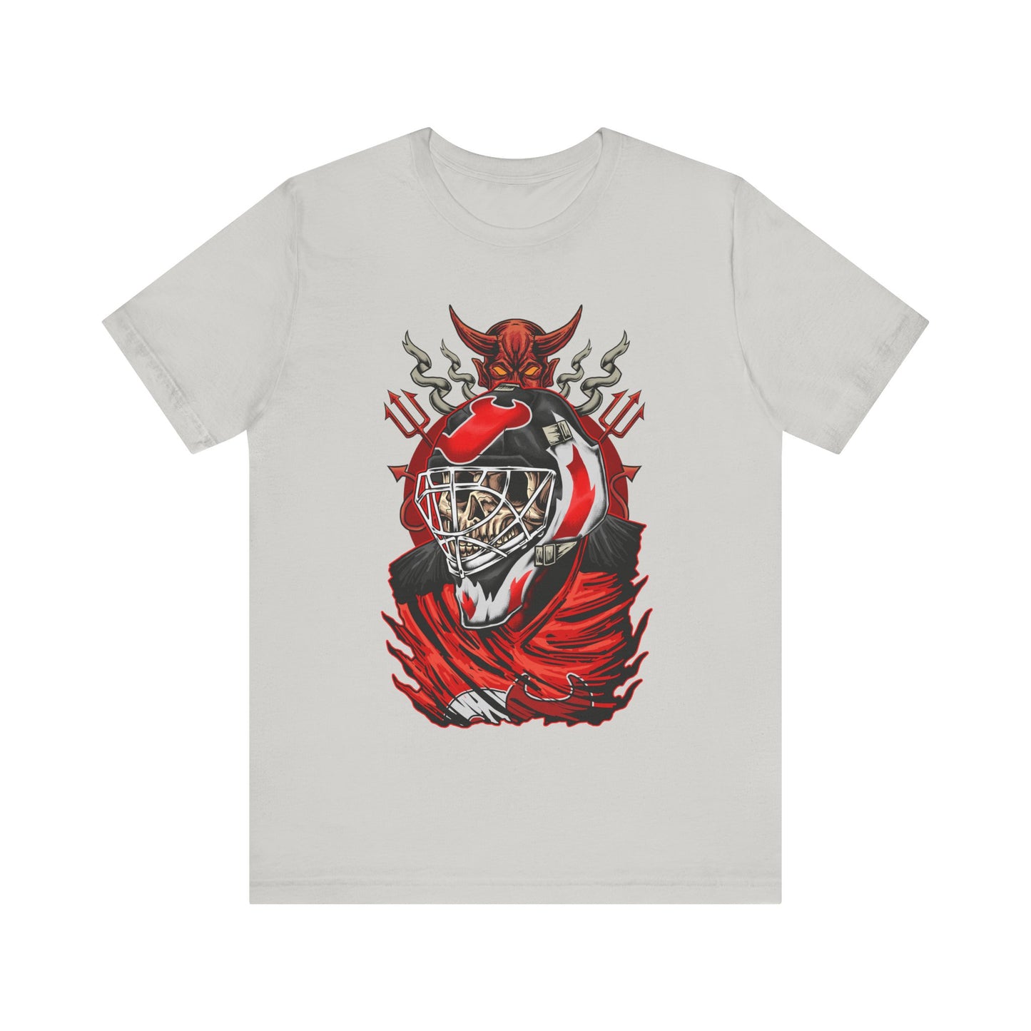 Hockey T-shirt - Brodeur skull