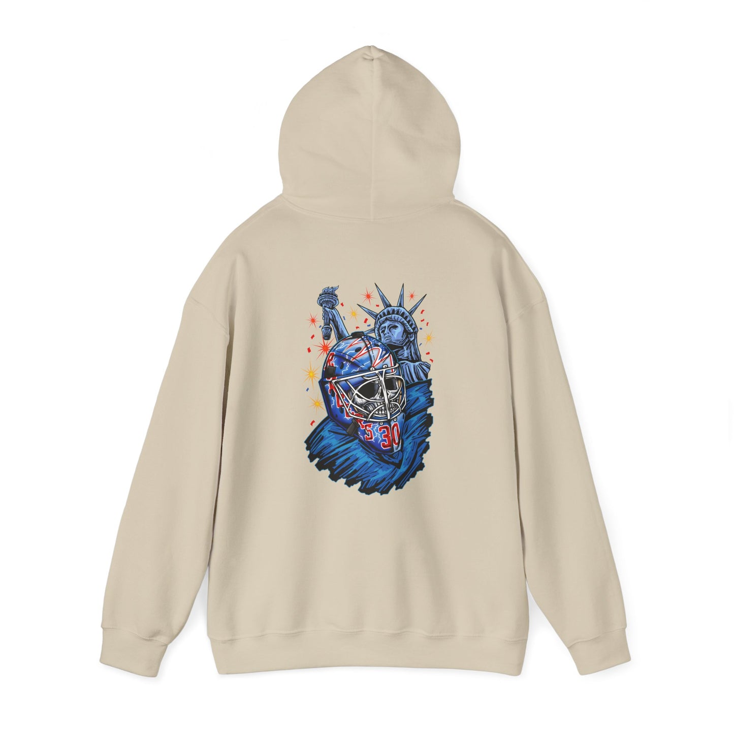 Hockey Hoodie - Lundqvist Skull