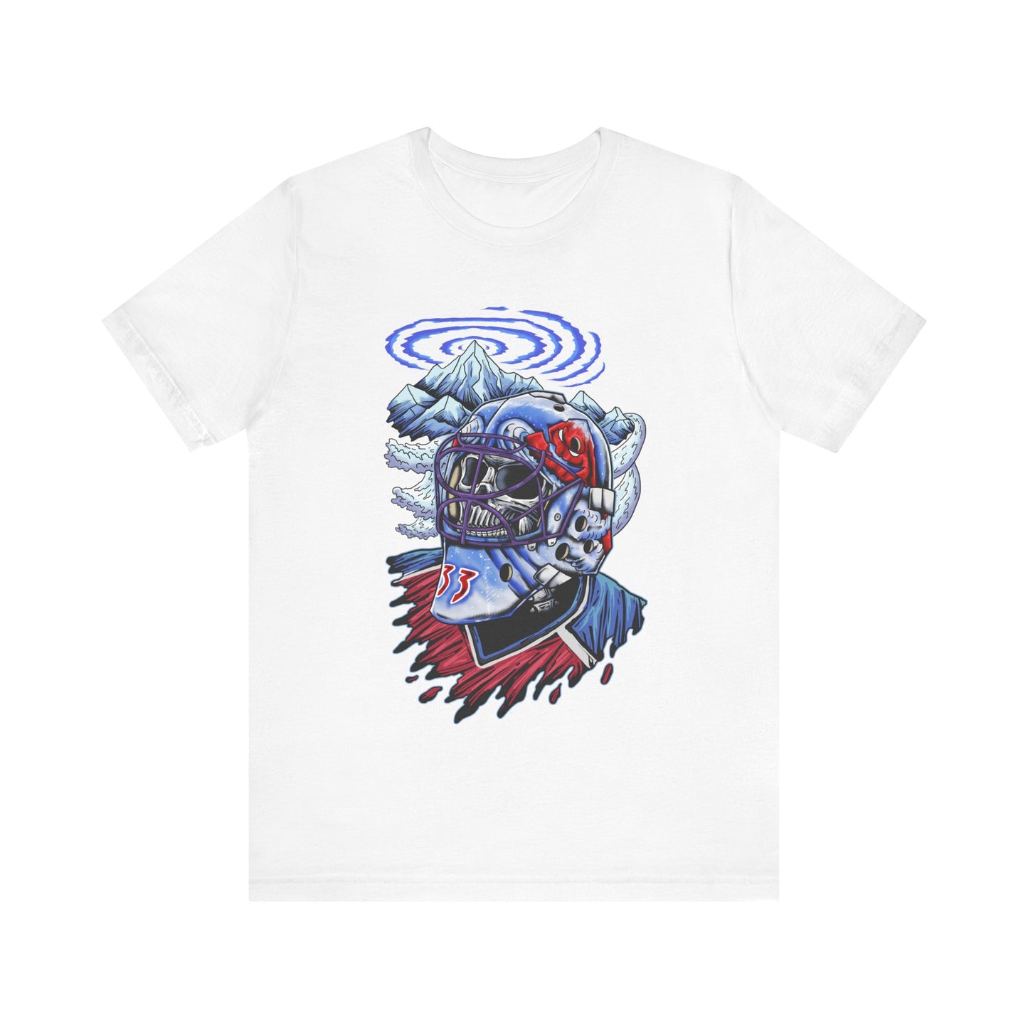 Hockey T-shirt Roy skull