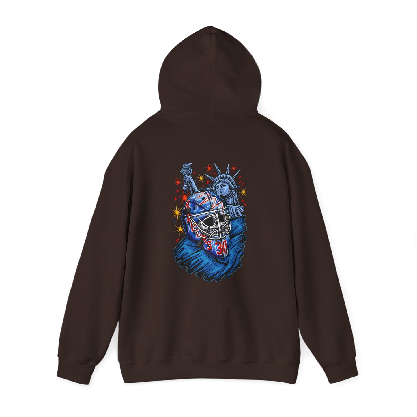 Hockey Hoodie - Lundqvist Skull