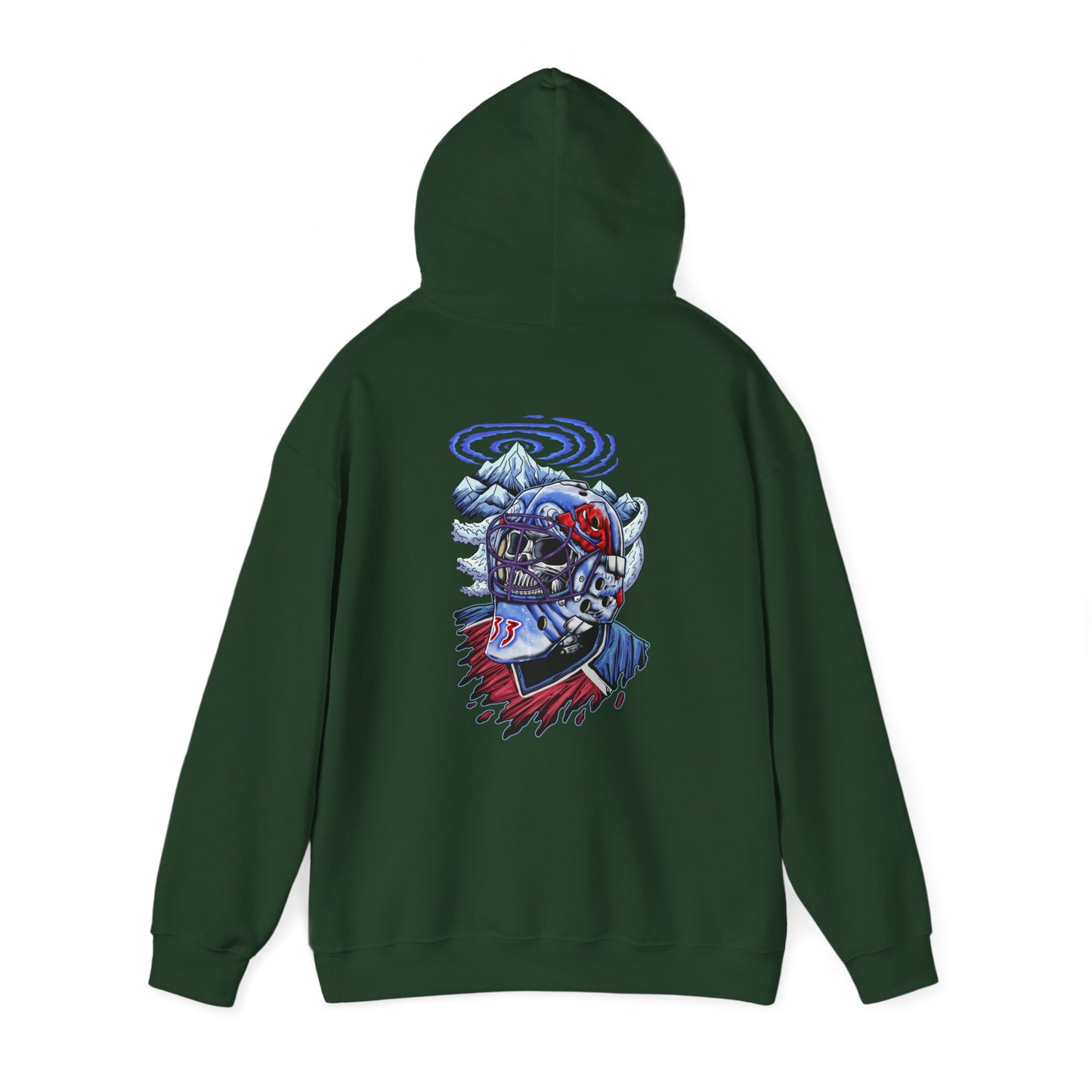 Hockey Hoodie - Roy skull
