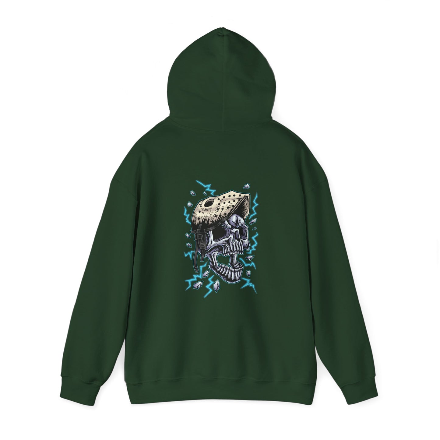 Hockey Hoodie - Vintage Skull
