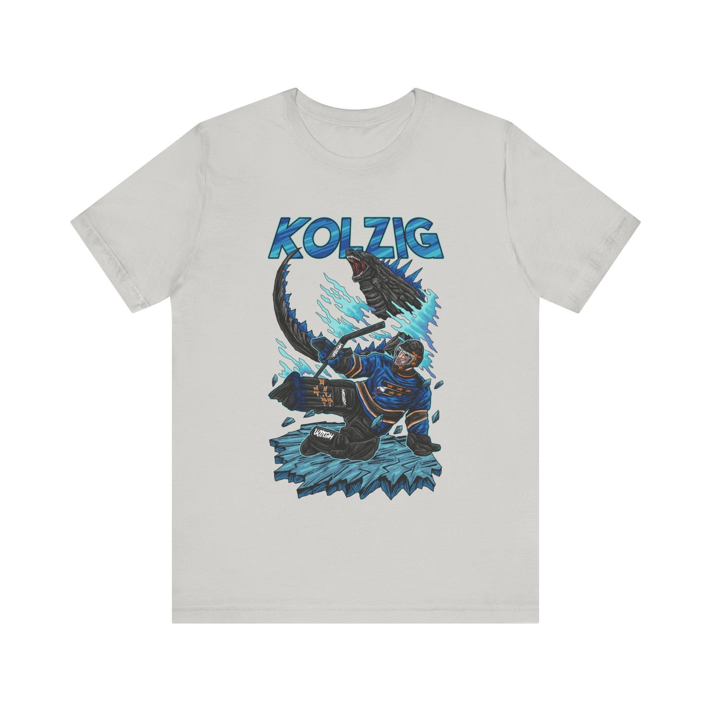 Hockey T-shirt - Kolzig Godzilla