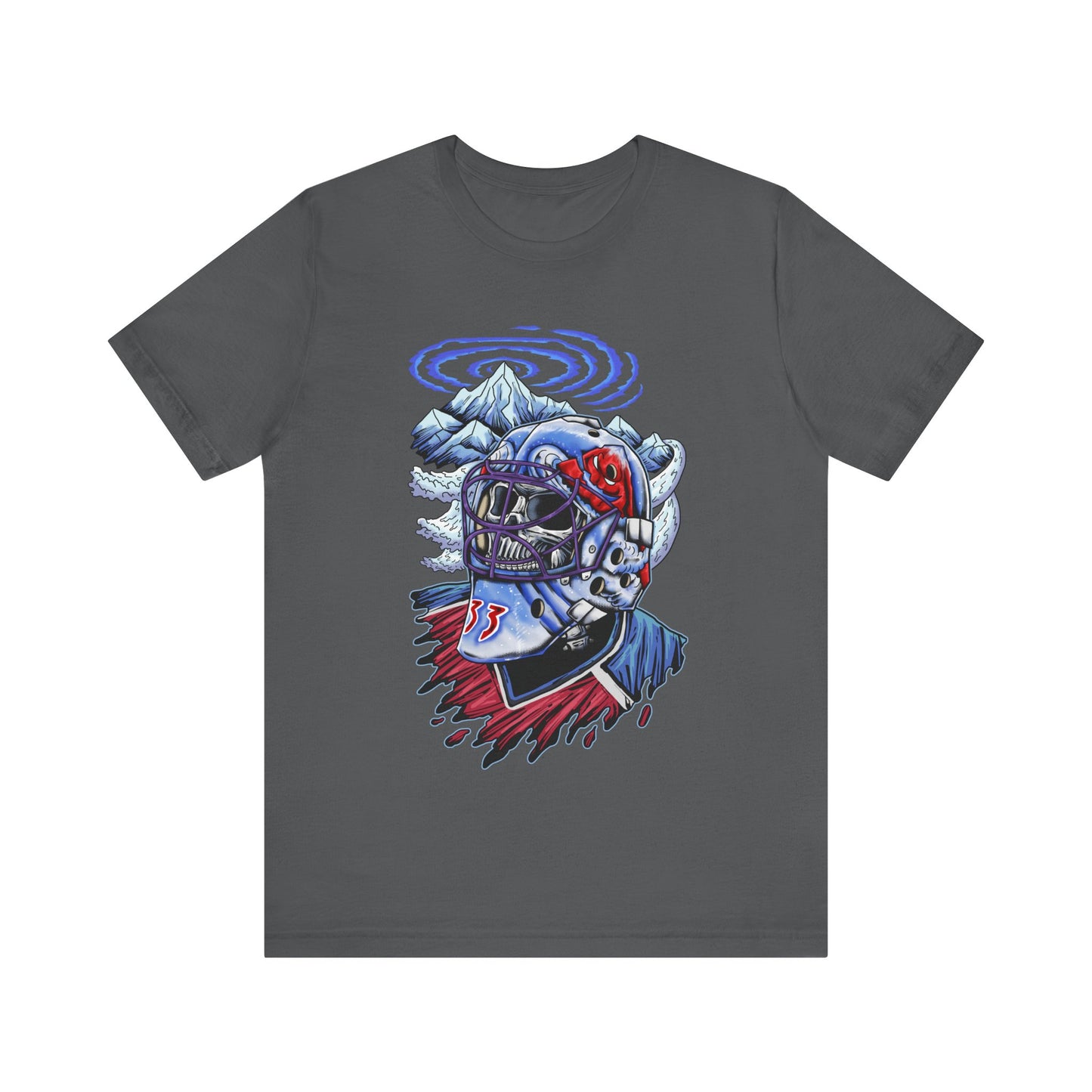 Hockey T-shirt Roy skull