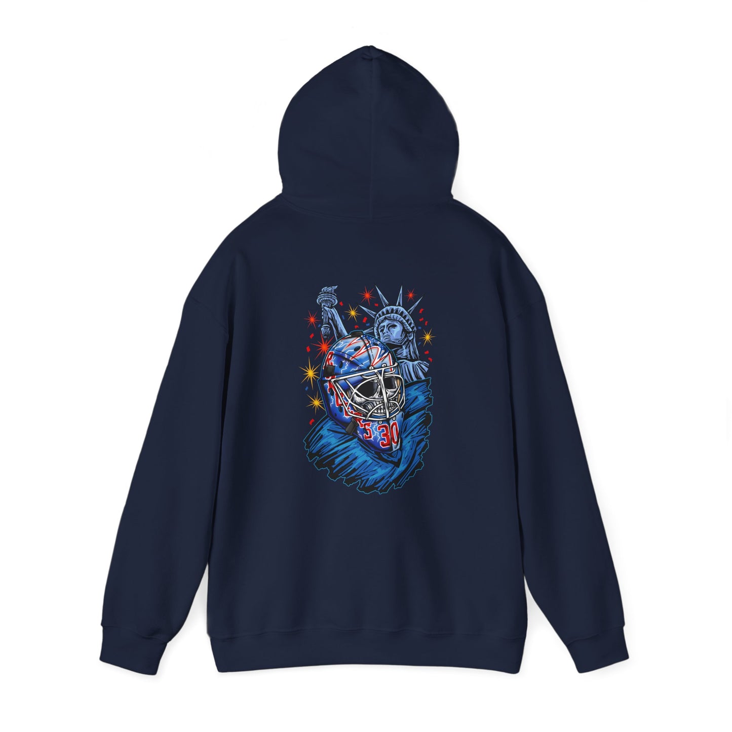 Hockey Hoodie - Lundqvist Skull