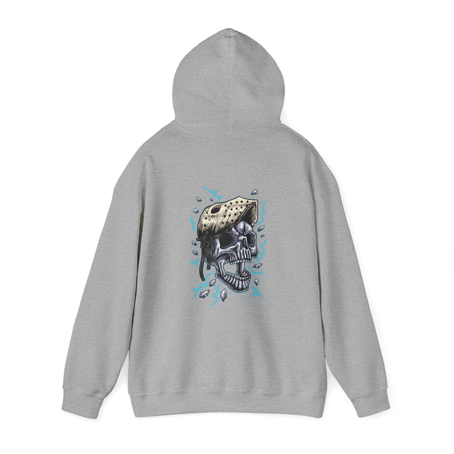 Hockey Hoodie - Vintage Skull
