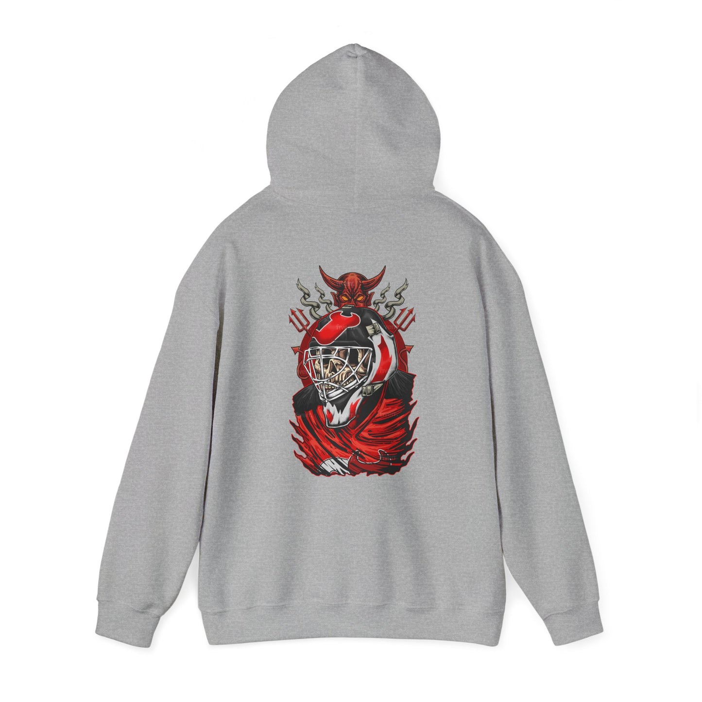 Hockey Hoodie - Brodeur Skull