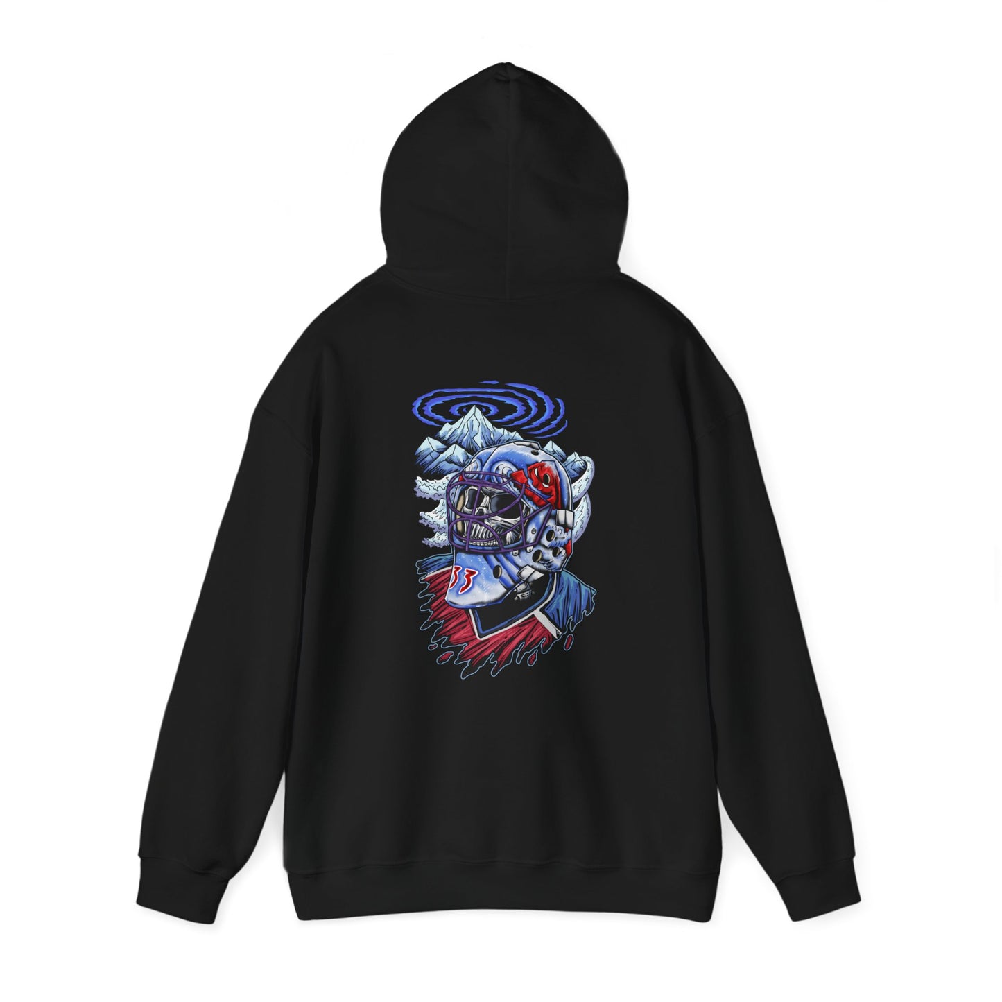 Hockey Hoodie - Roy skull