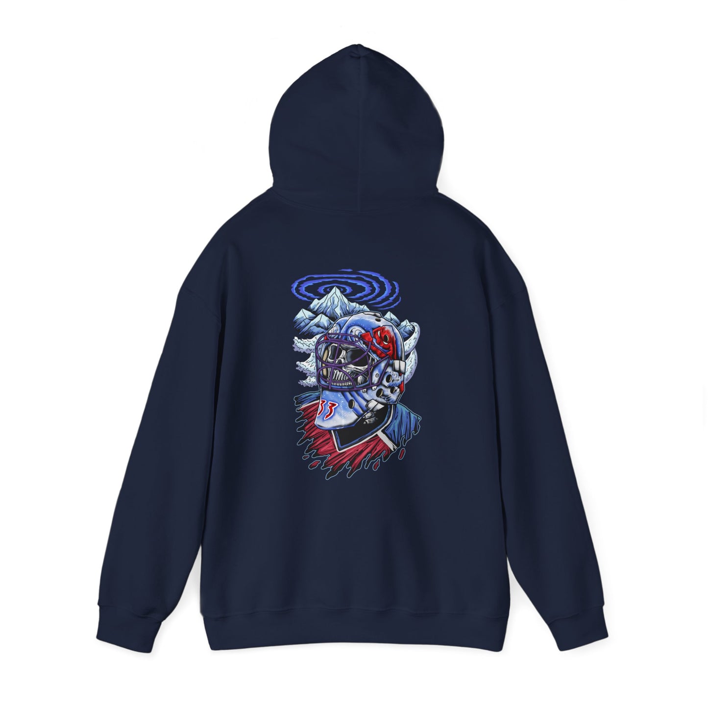 Hockey Hoodie - Roy skull