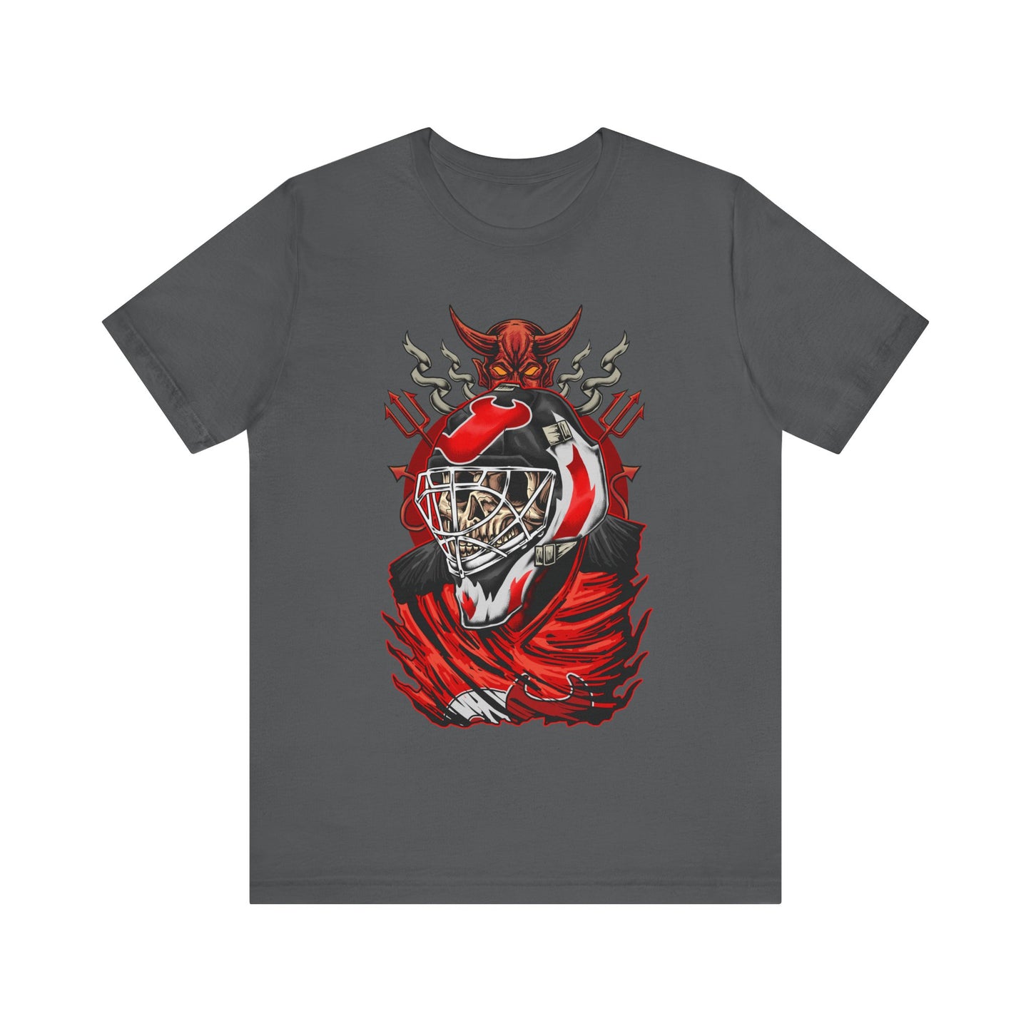 Hockey T-shirt - Brodeur skull