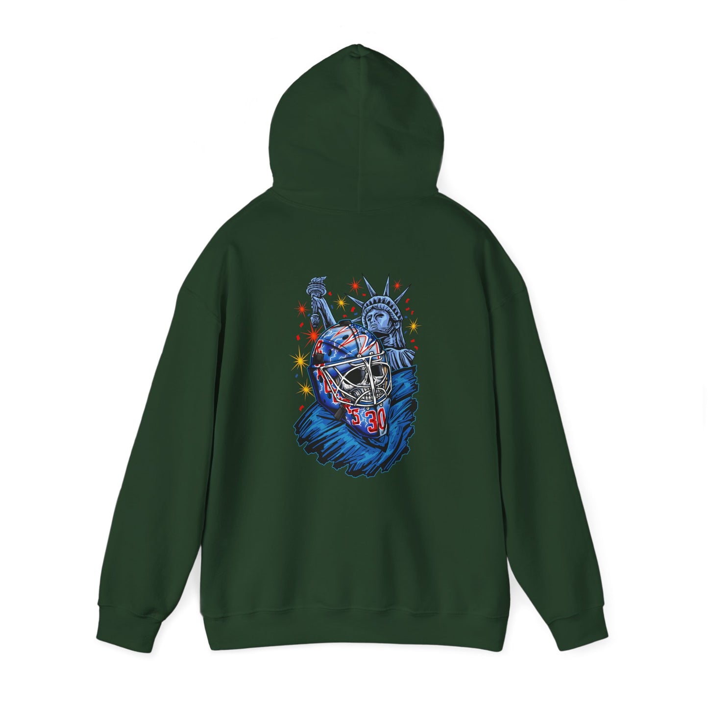 Hockey Hoodie - Lundqvist Skull