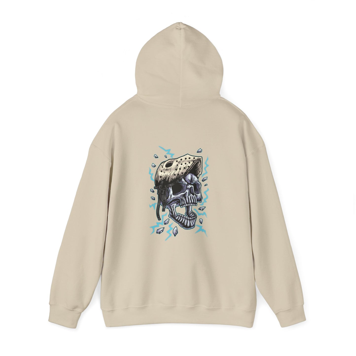 Hockey Hoodie - Vintage Skull